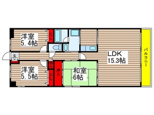 CASSIA八千代緑が丘の物件間取画像